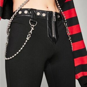 Widow Zipper front pants sz XL